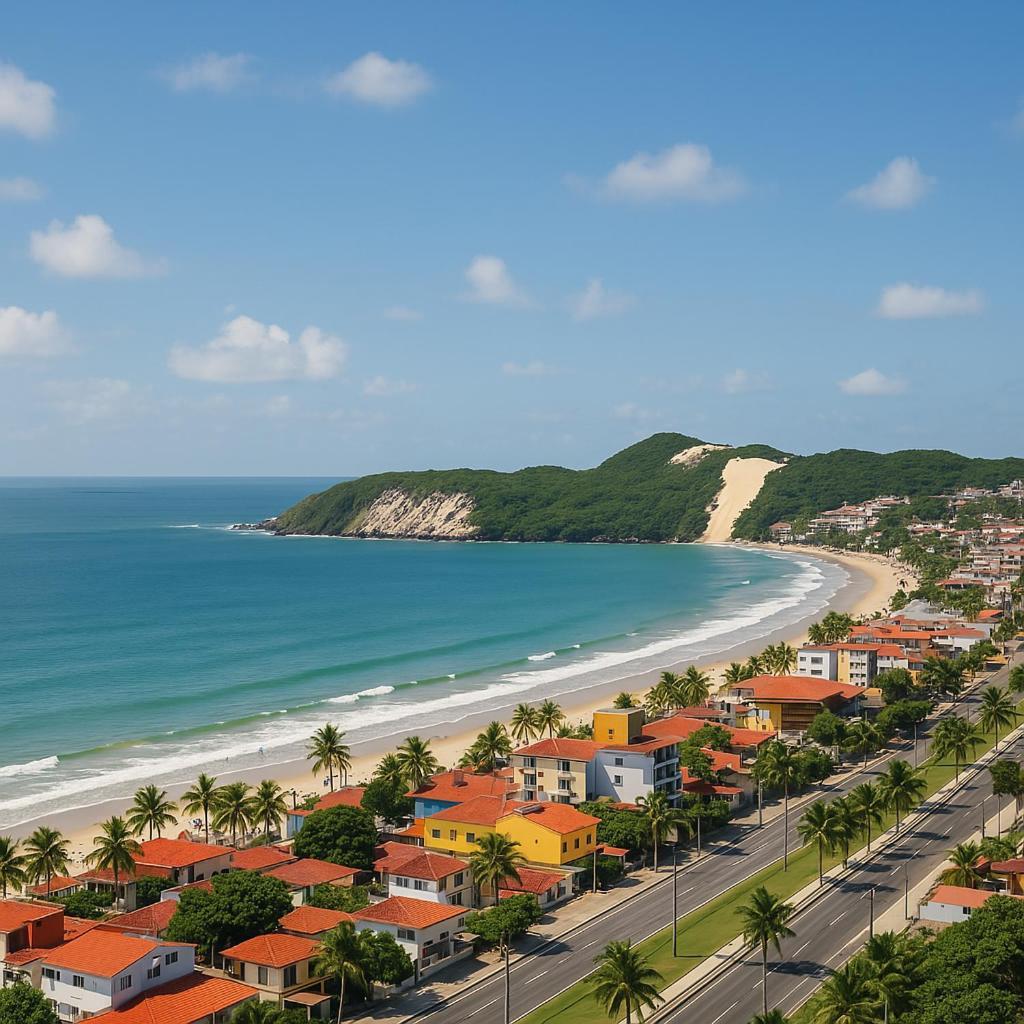 Апартаменты Ponta Negra Flats Partic Натал Экстерьер фото